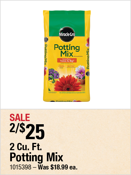 2 Cu. Ft. Potting Mix